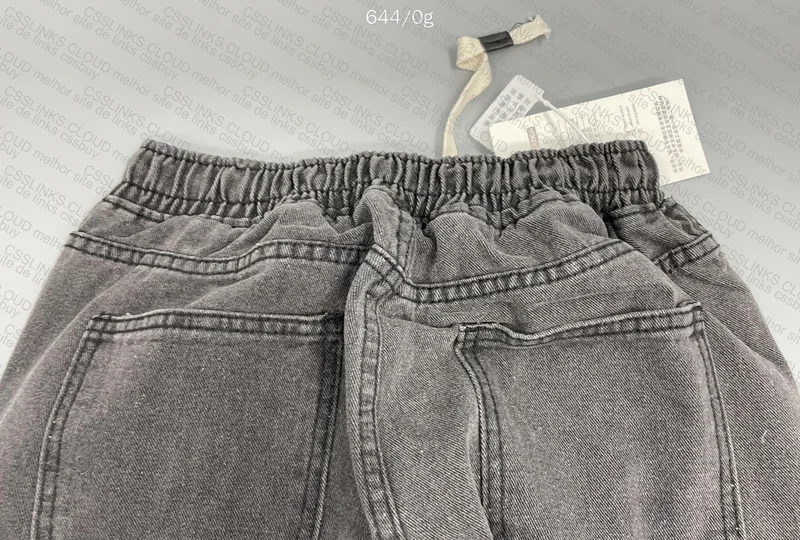 Gray Straight Pants 5