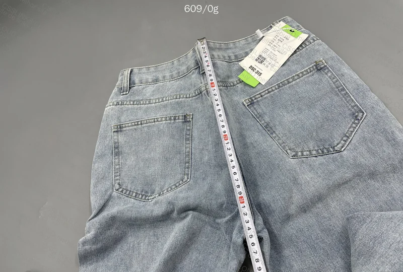 Straight Pants with Measurements 4