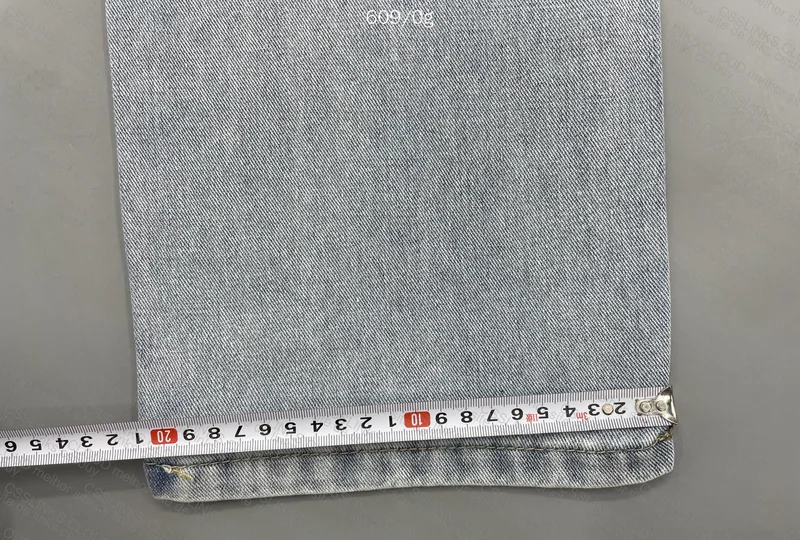 Straight Pants with Measurements 5