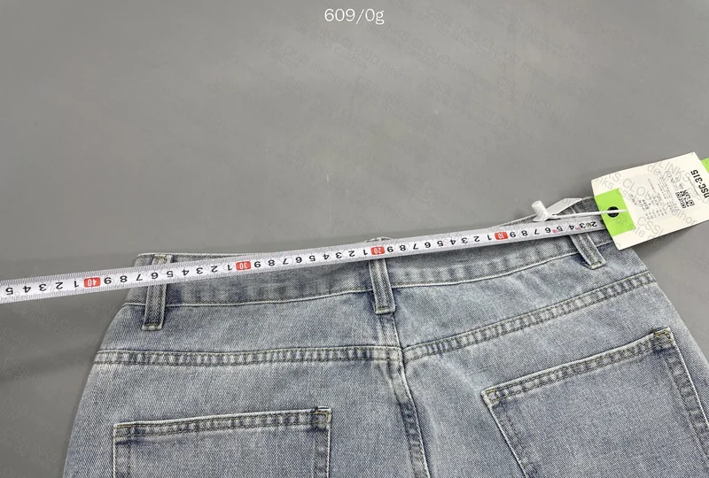 Straight Pants with Measurements 7