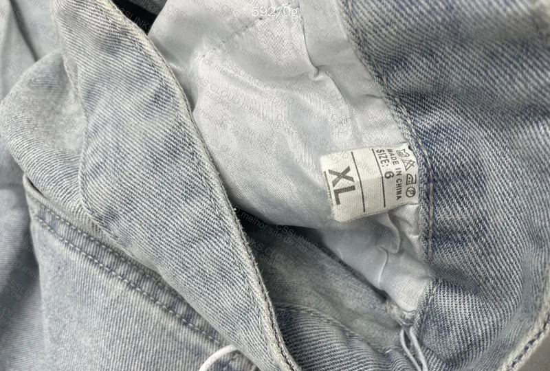 Straight Pants with Measurements