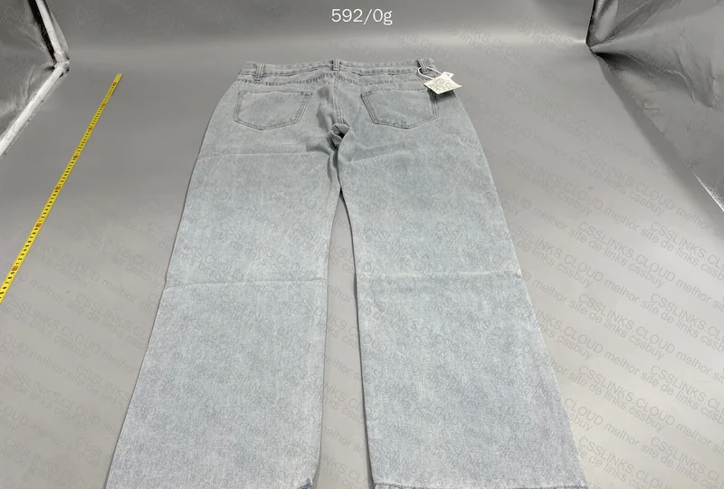 Straight Pants with Measurements 3