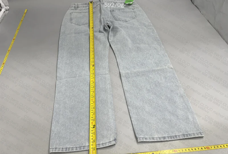 Straight Pants with Measurements 4