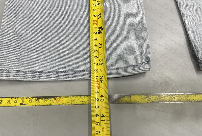 Straight Pants with Measurements 5
