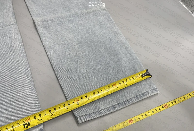 Straight Pants with Measurements 6