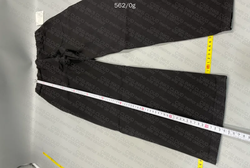 Black Straight Pants 3