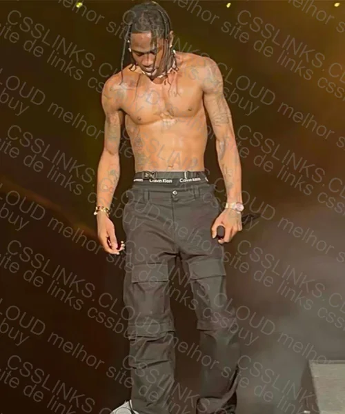 Black Straight Pants