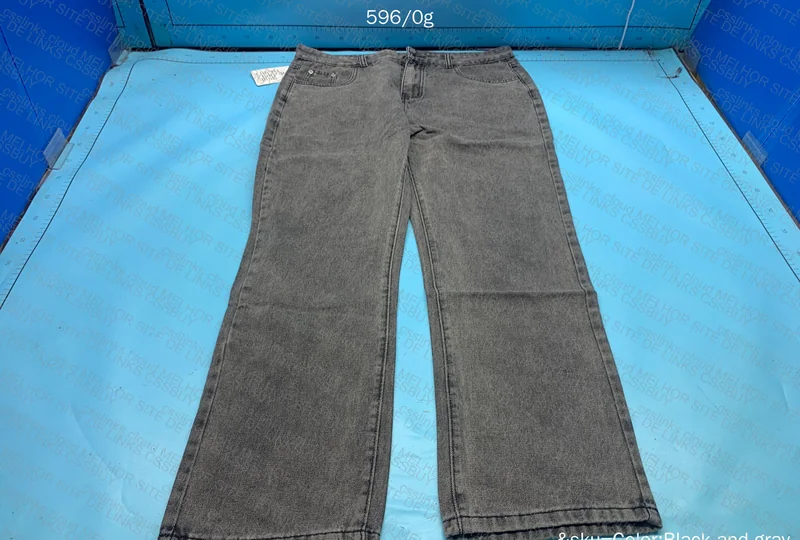Black Straight Pants 3
