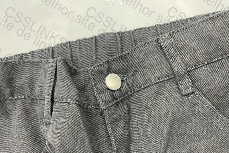 Black Straight Pants 33Y 2