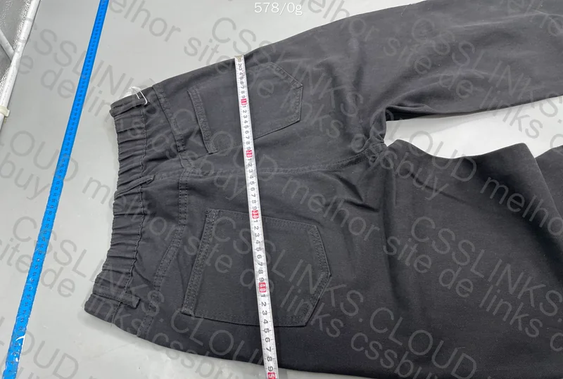 Black Straight Pants 33Y 4