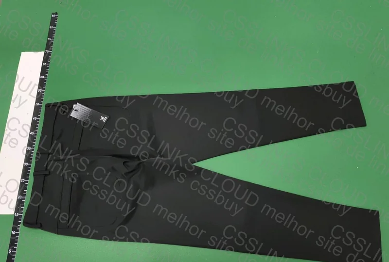 Black Formal Straight Pants 2