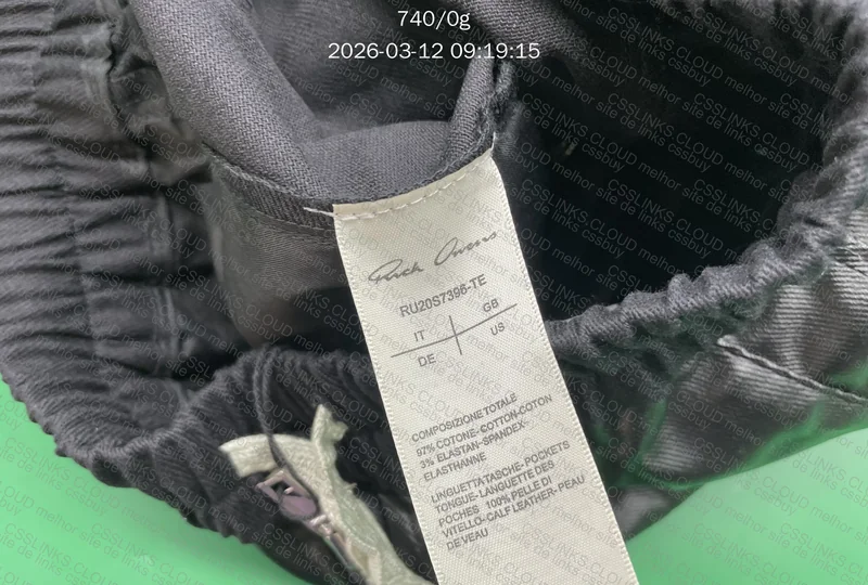 Calça rick owens de couro 2