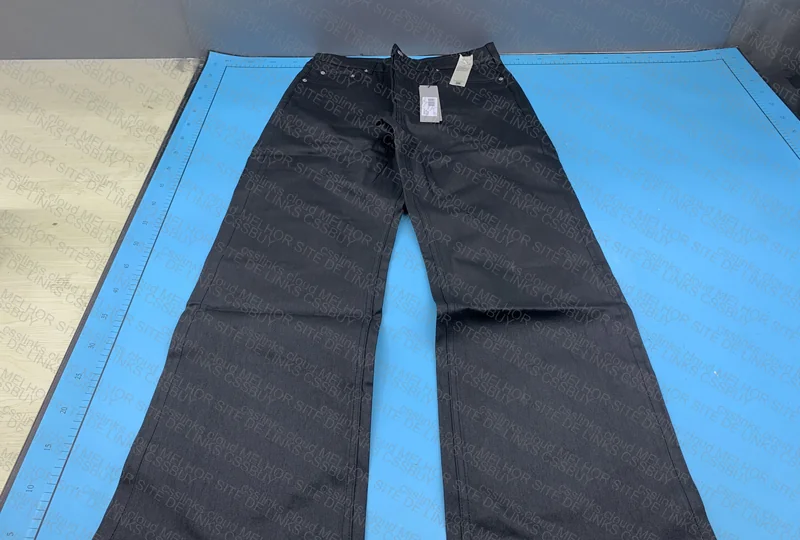 Rick Owens Waxed Geth Pants