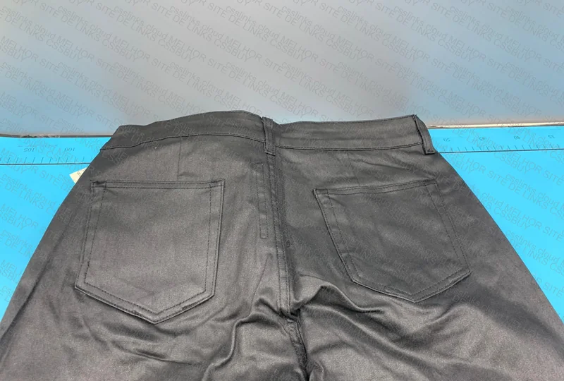 Rick Owens Waxed Geth Pants 6