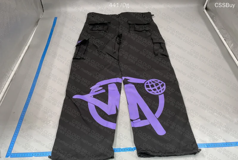 Purple and Black Pants 2