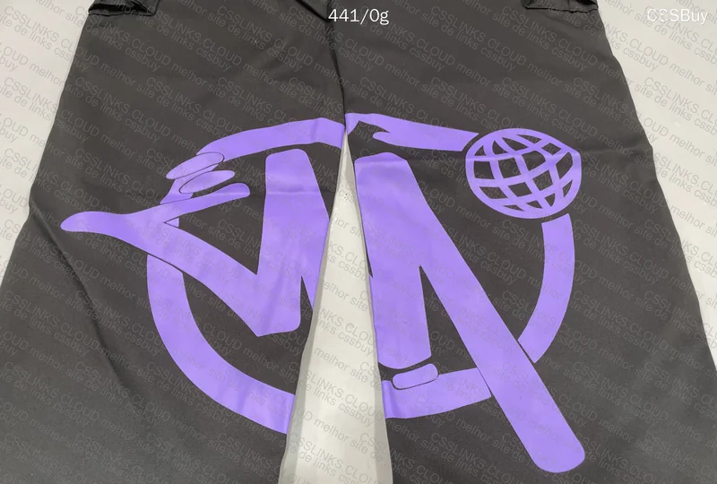 Purple and Black Pants 3