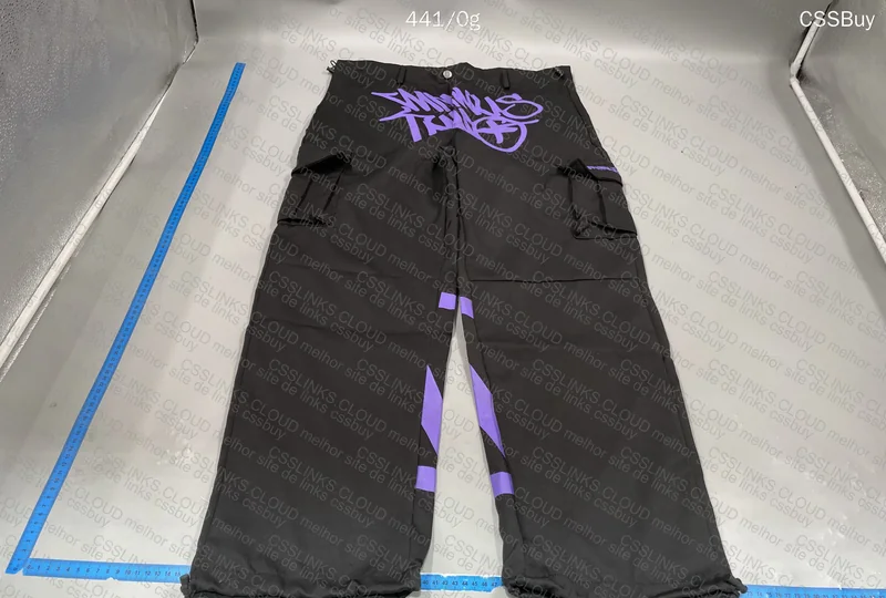 Purple and Black Pants 4