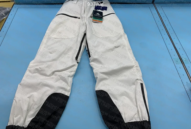 White Ski Pants
