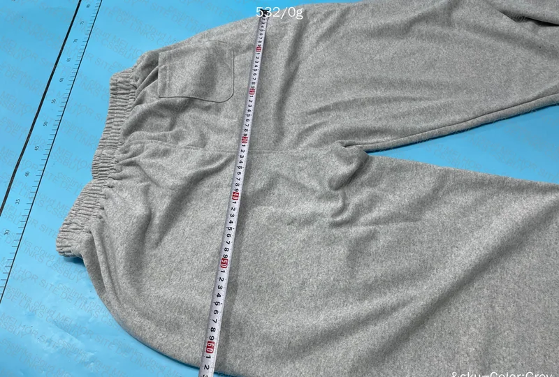 Suvene Pants - Gray - 3XL - MEASUREMENTS 3