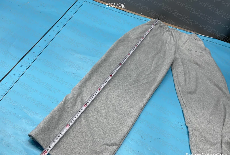 Suvene Pants - Gray - 3XL - MEASUREMENTS 5