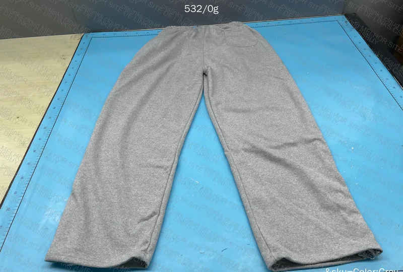 Suvene Pants - Gray - 3XL - MEASUREMENTS 9