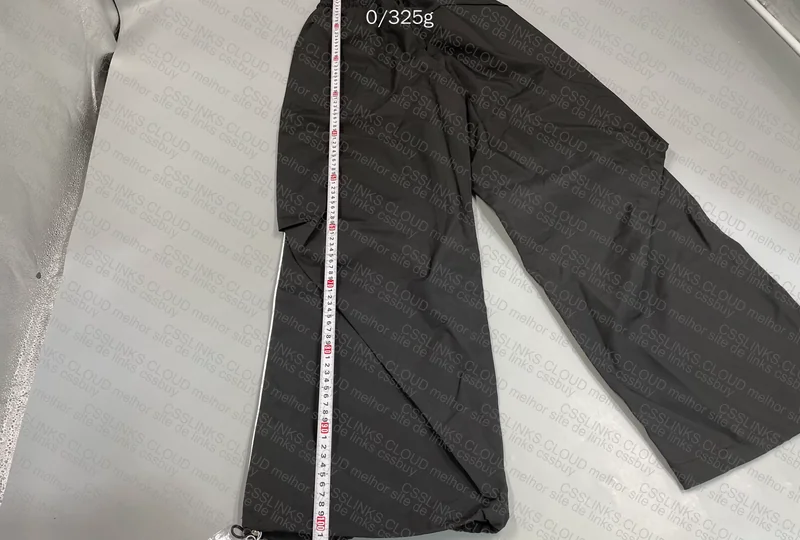 Tactel Pants with Measurements 2