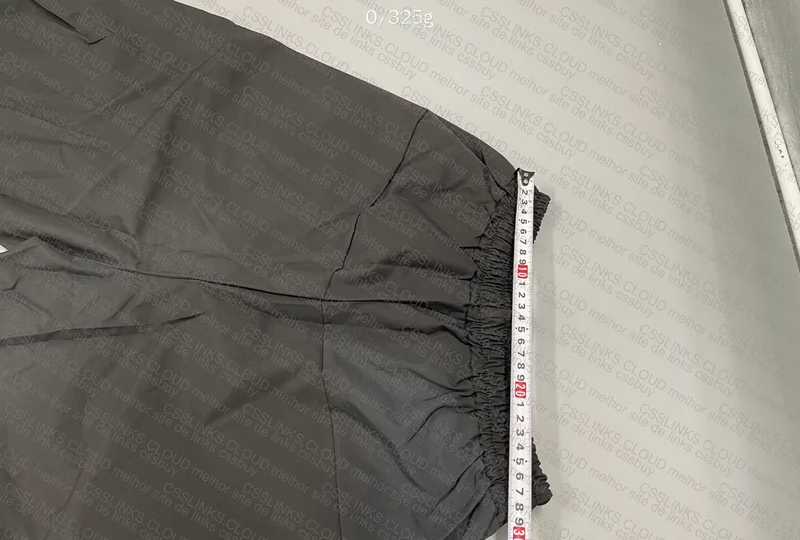 Tactel Pants with Measurements 5