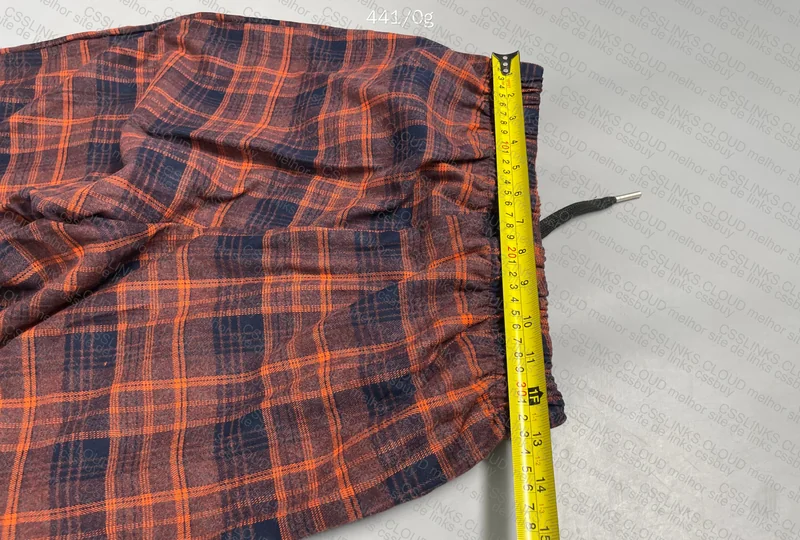 Basic Checkered Pants 2