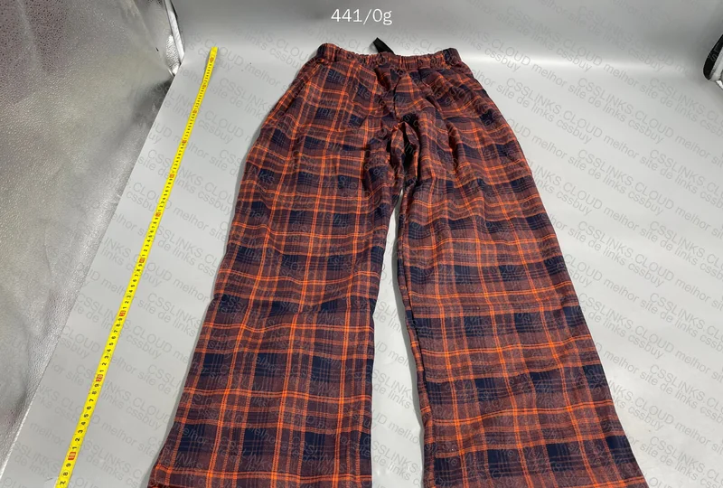 Basic Checkered Pants 3