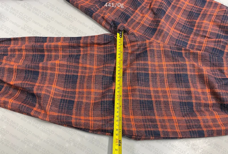 Basic Checkered Pants 4