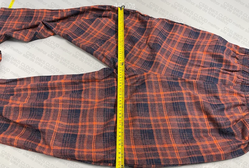 Basic Checkered Pants 7