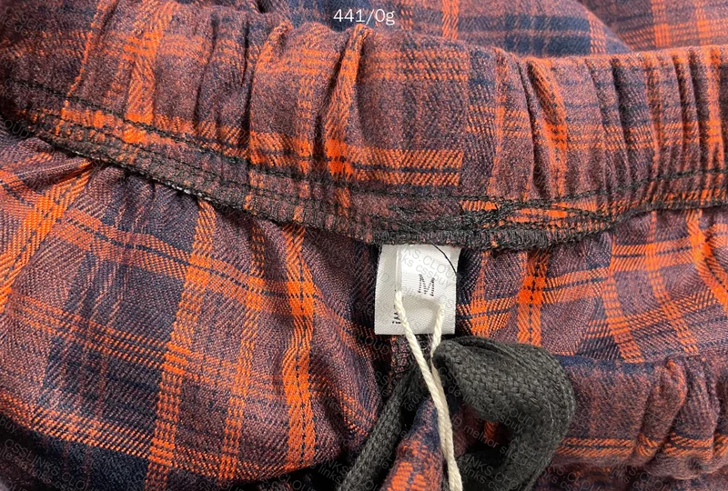 Basic Checkered Pants 8