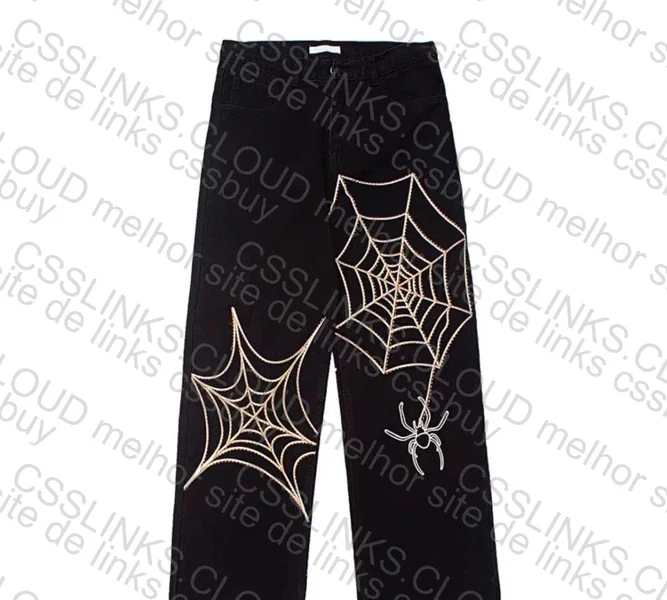 Spider Web Y2K Pants