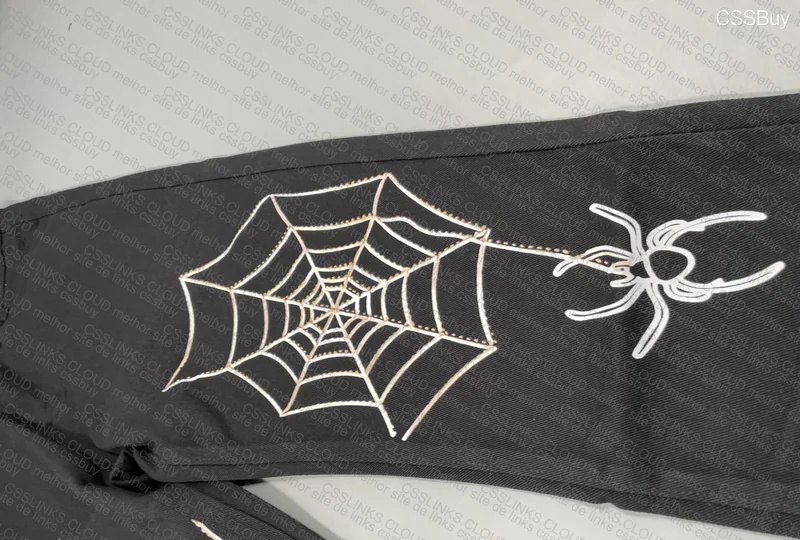 Spider Web Y2K Pants 2