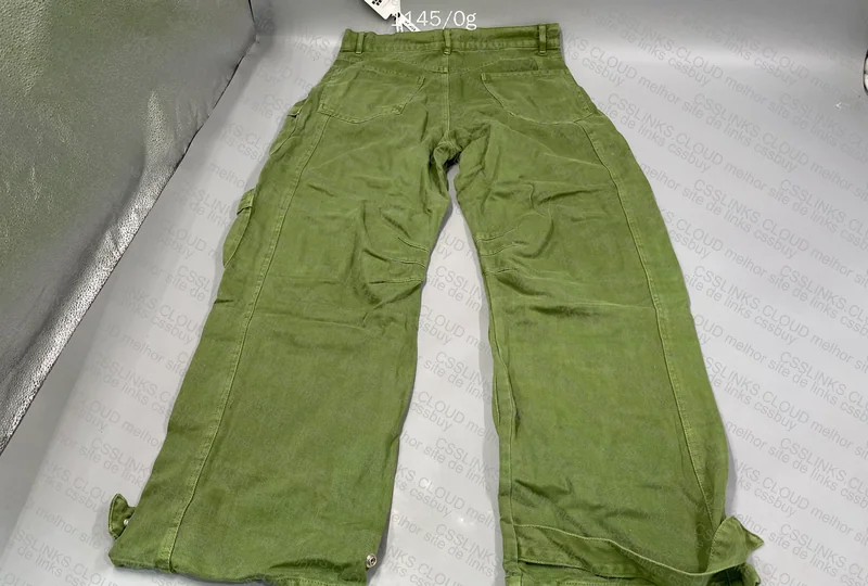 Zara Green Pants + MEASUREMENT 3