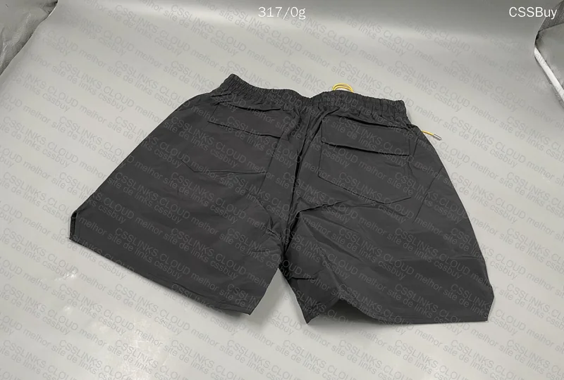Rhude Black Shorts 4