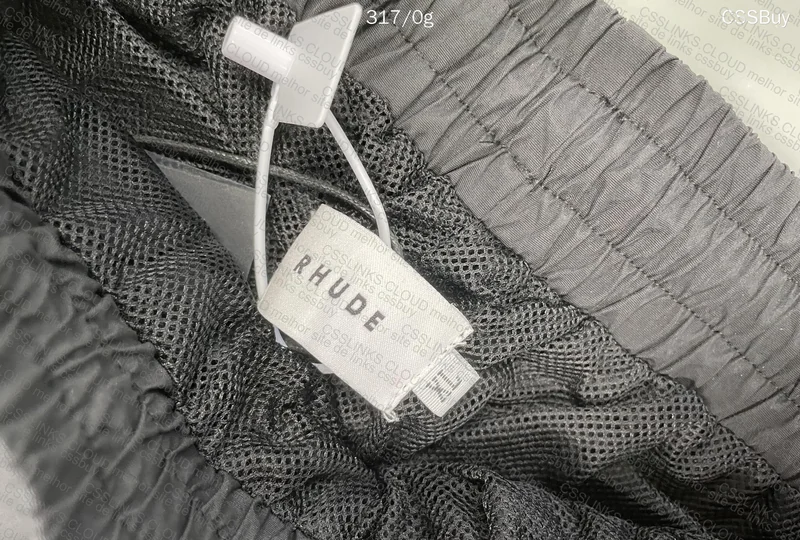 Rhude Black Shorts 5