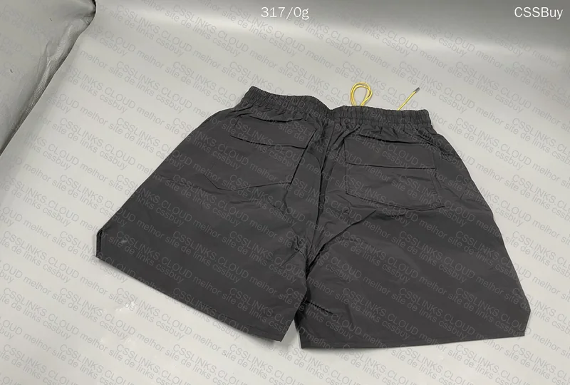 Rhude Black Shorts 8