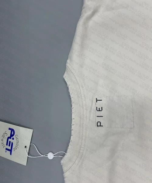 Piet x Oakley Static Logo Bone White T-Shirt 4