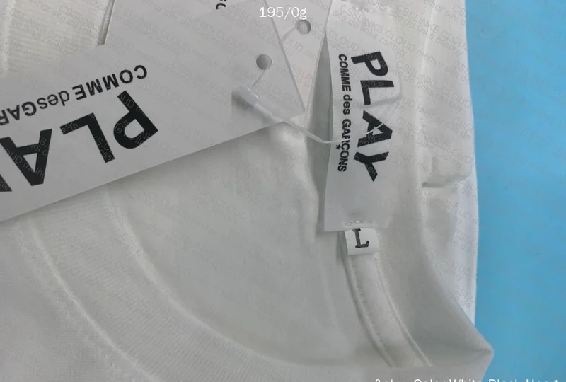CDG White Shirt 2