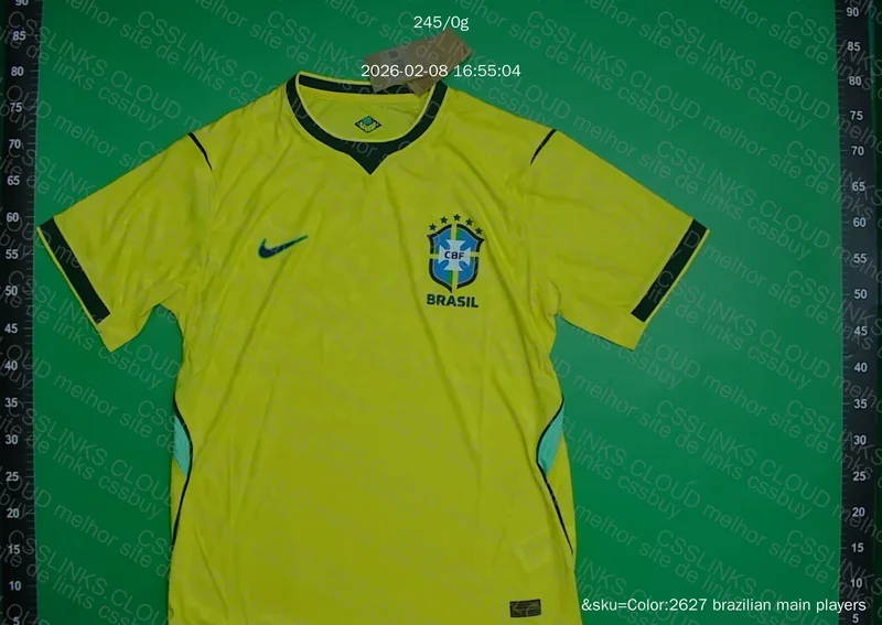 Camisa 1 Brasil 2026 - Modelo Jogador 2