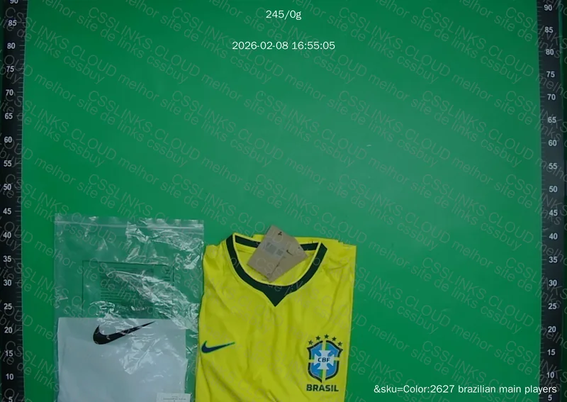 Camisa 1 Brasil 2026 - Modelo Jogador 3