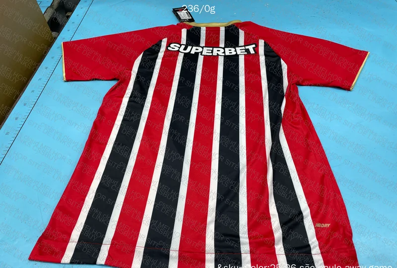 São Paulo FC Player Away Jersey 2025