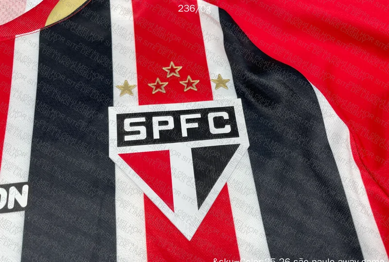 São Paulo FC Player Away Jersey 2025 5