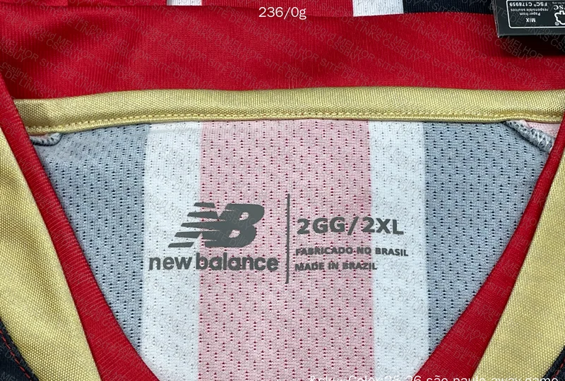 São Paulo FC Player Away Jersey 2025 6