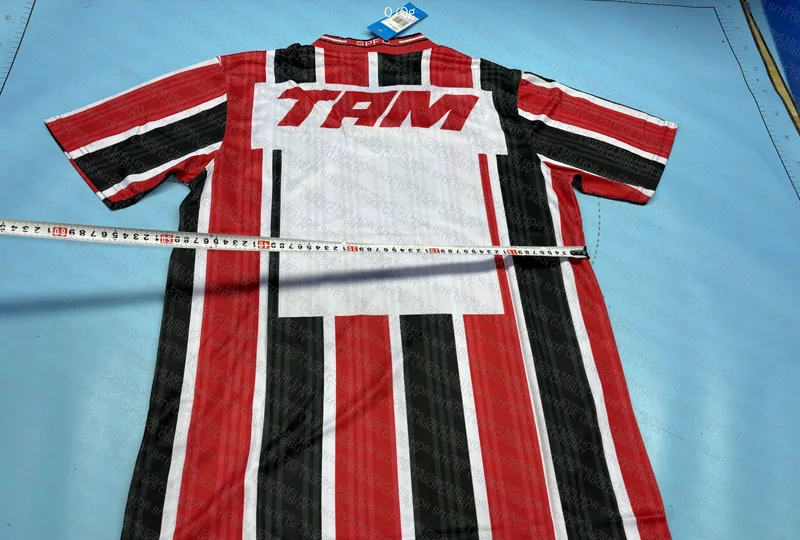 São Paulo FC Retro 1996 Away Jersey 4