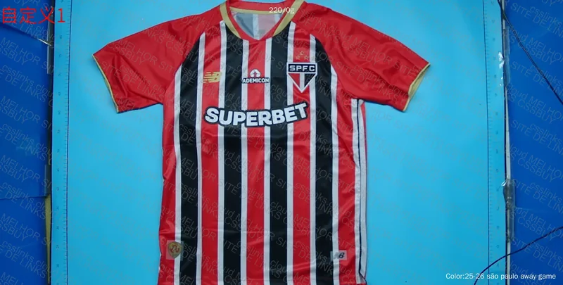 São Paulo FC 2025/26 Away Jersey 2