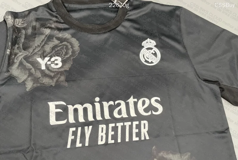 Real Madrid Black Away Jersey 3
