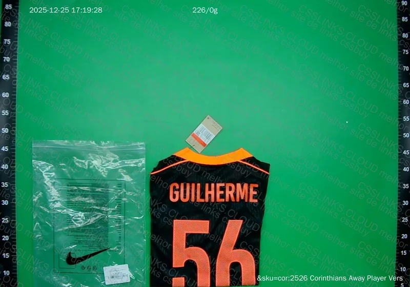 Corinthians 25/26 Total 90 Player Away Jersey 2