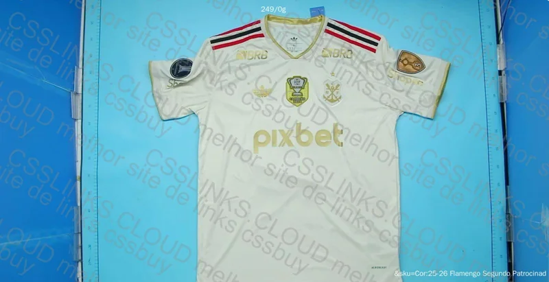 Flamengo Away Jersey (Slightly Crooked?) 2